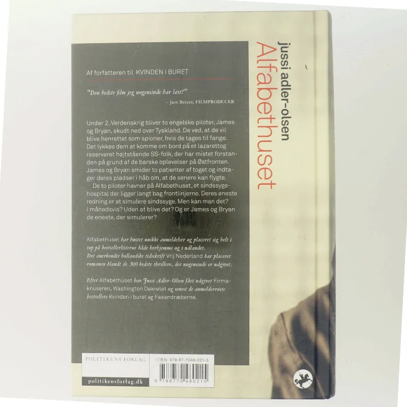 Alfabethuset af Jussi Adler-Olsen (Bog)