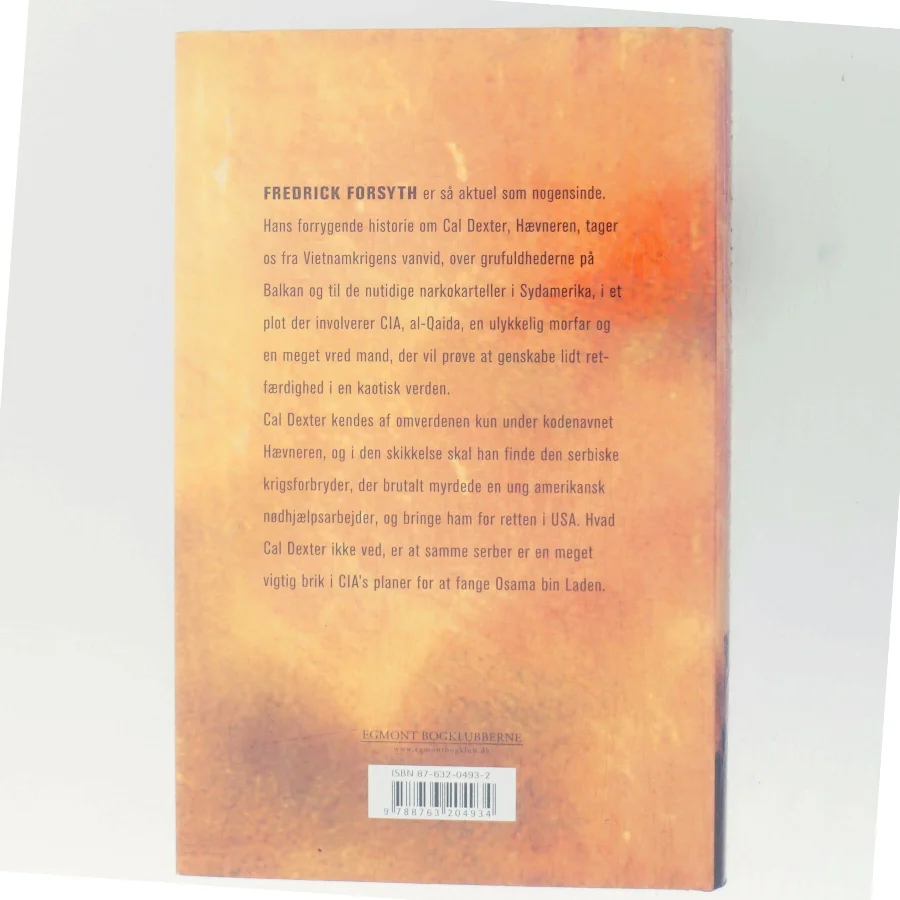 Hævneren : roman af Frederick Forsyth (Bog)