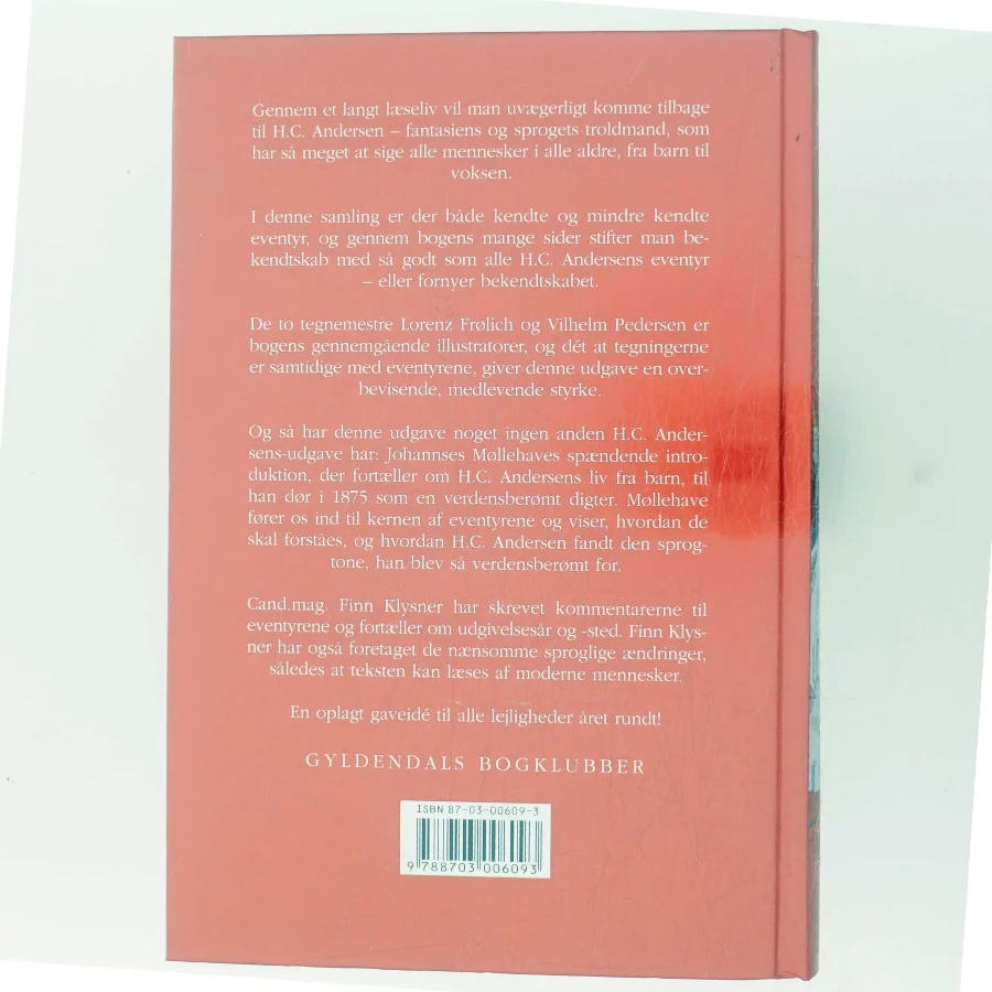 Eventyr og historier (Ved Johannes Møllehave) af H. C. Andersen (f. 1805) (Bog)