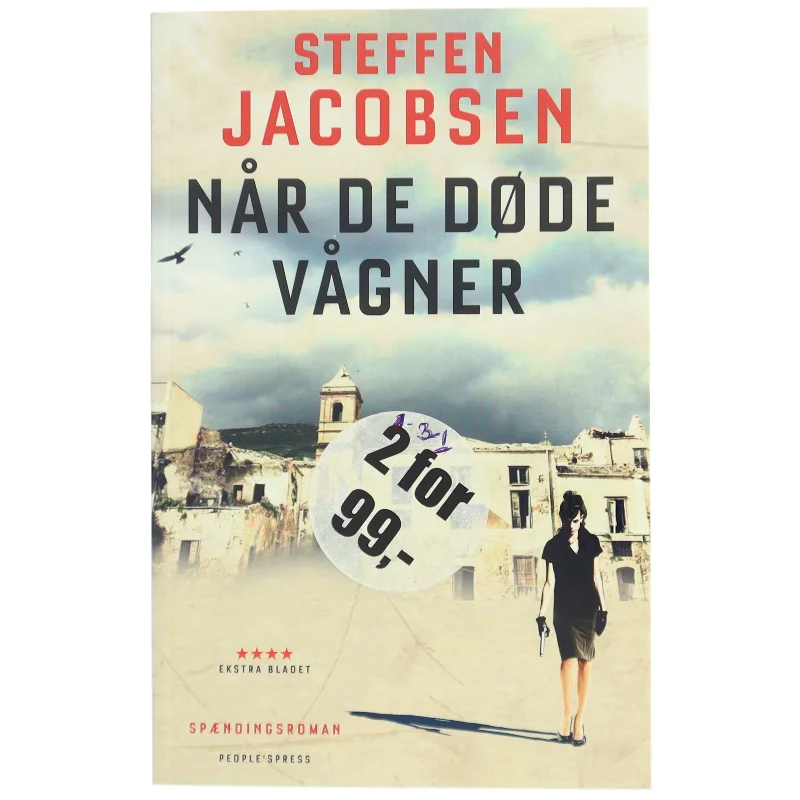 Når de døde vågner : spændingsroman af Steffen Jacobsen (f. 1956) (Bog)