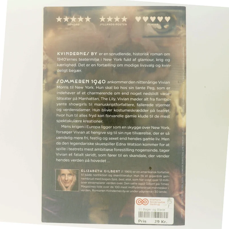 Kvinderens By af Elizabeth Gilbert (Bog)