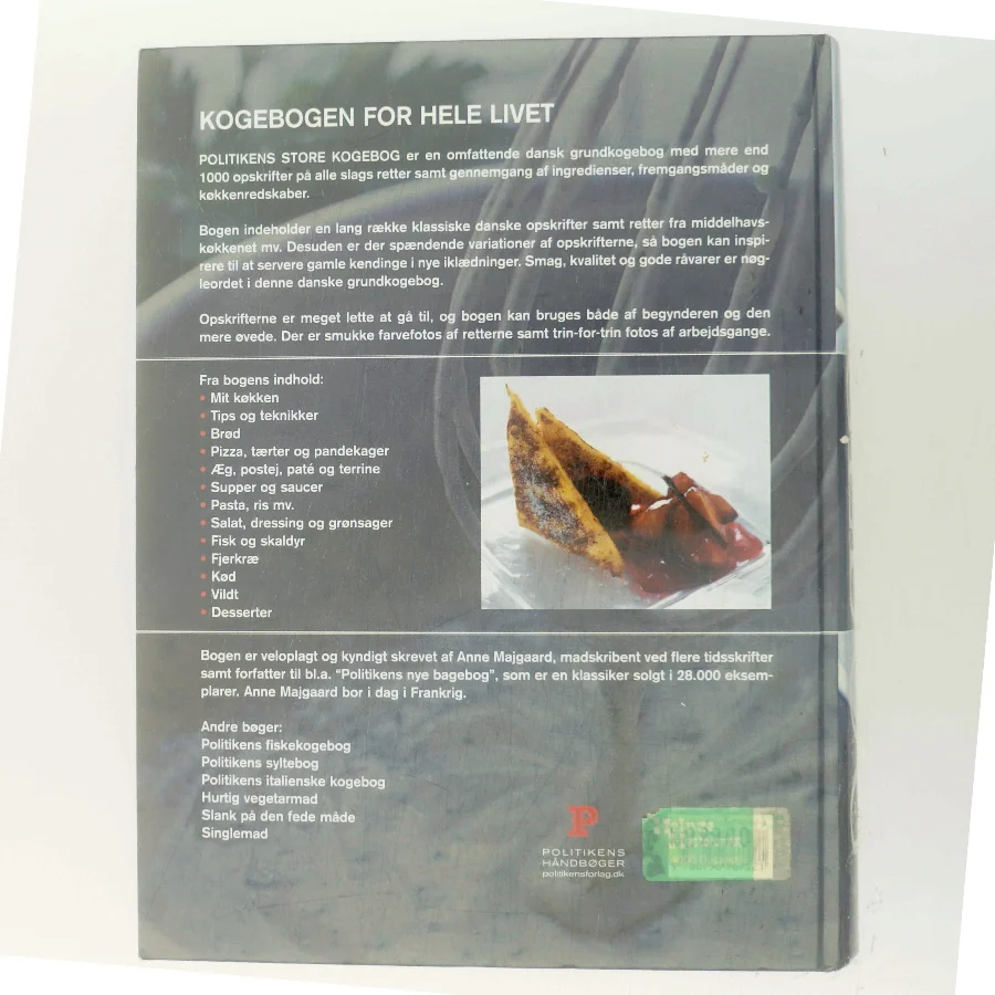 Politikens Store Kogebog af Anne Majgaard (Bog)