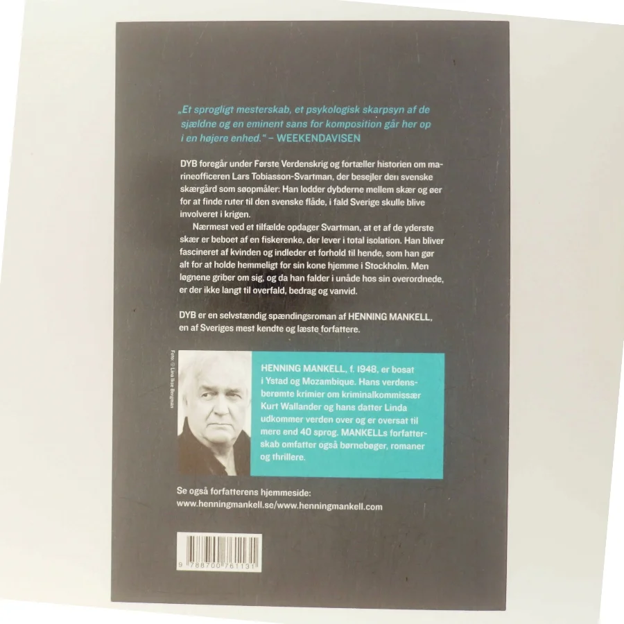 Dyb af Henning Mankell (Bog)