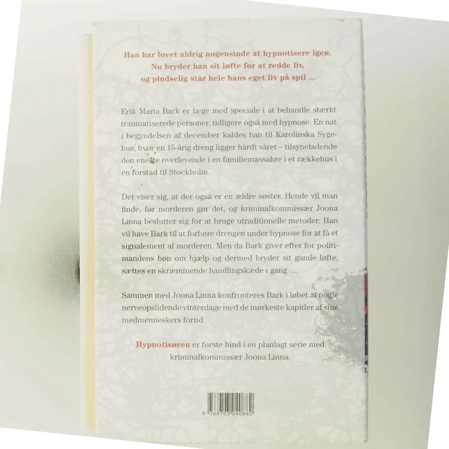 Hypnotisøren : kriminalroman af Lars Kepler (Bog)