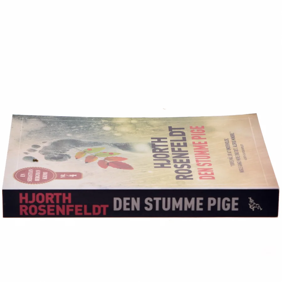 Den stumme pige af Hjorth Rosenfeldt (Bog)