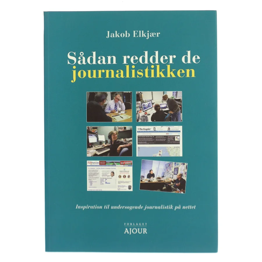 Sådan redder de journalistikken : inspiration til undersøgende journalistik på nettet af Jakob Elkjær (Bog)