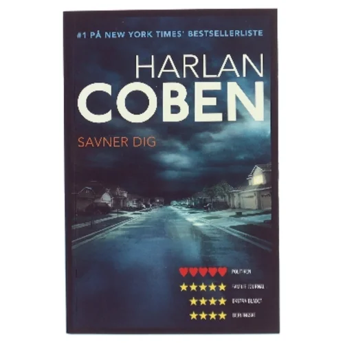 Savner dig af Harlan Coben (Bog)