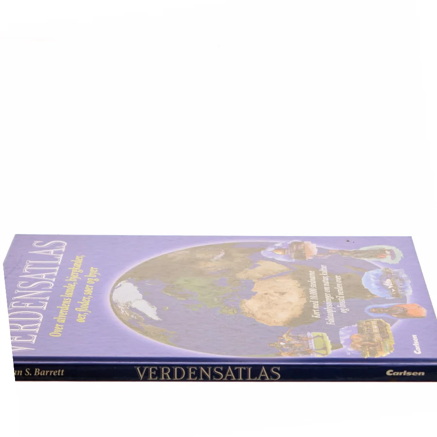 Verdensatlas af Oliver S. Barrett (Bog)