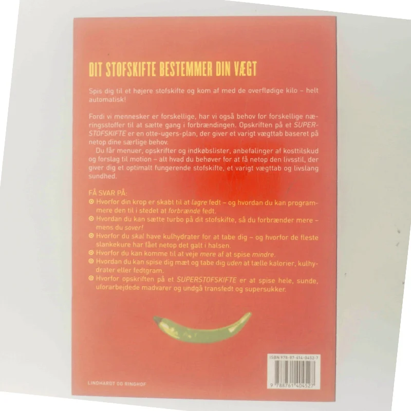 Spis dig til et superstofskifte : og tab dig helt automatisk af Mark Hyman (f. 1959) (Bog)