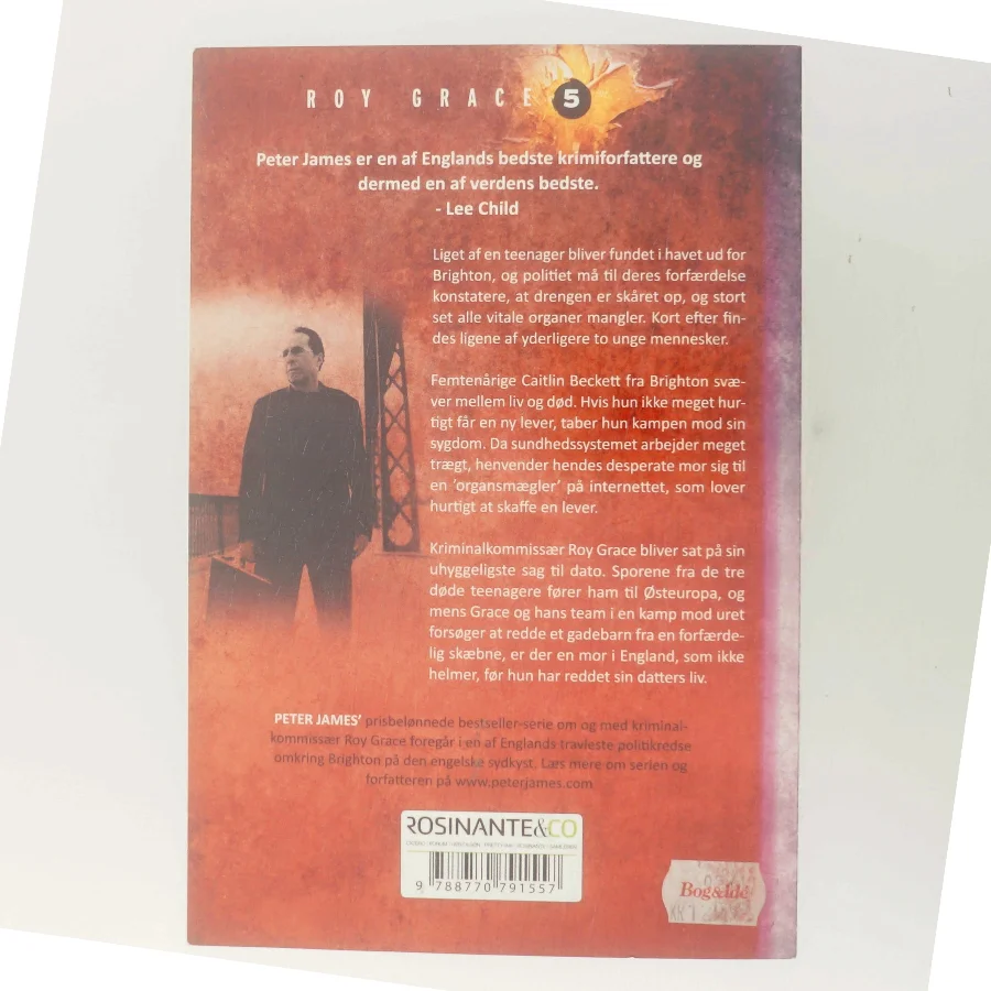 Den enes død af Peter James (f. 1948) (Bog)