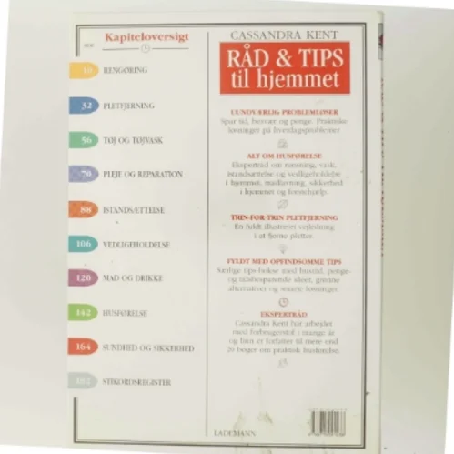 Råd & tips til hjemmet af Cassandra Kent (Bog)