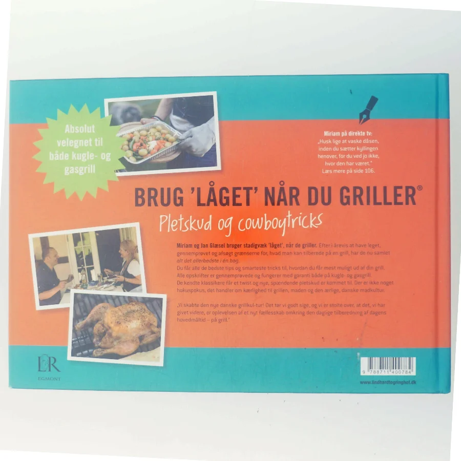 Brug "låget" når du griller - pletskud & cowboytricks (Bog)