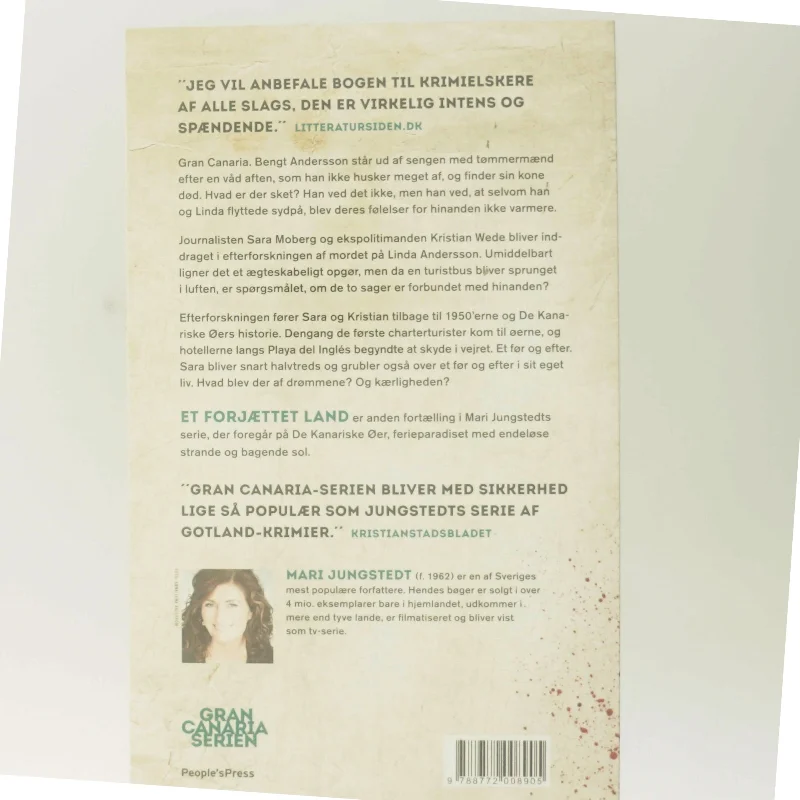 Et forjættet land : kriminalroman af Mari Jungstedt (Bog)