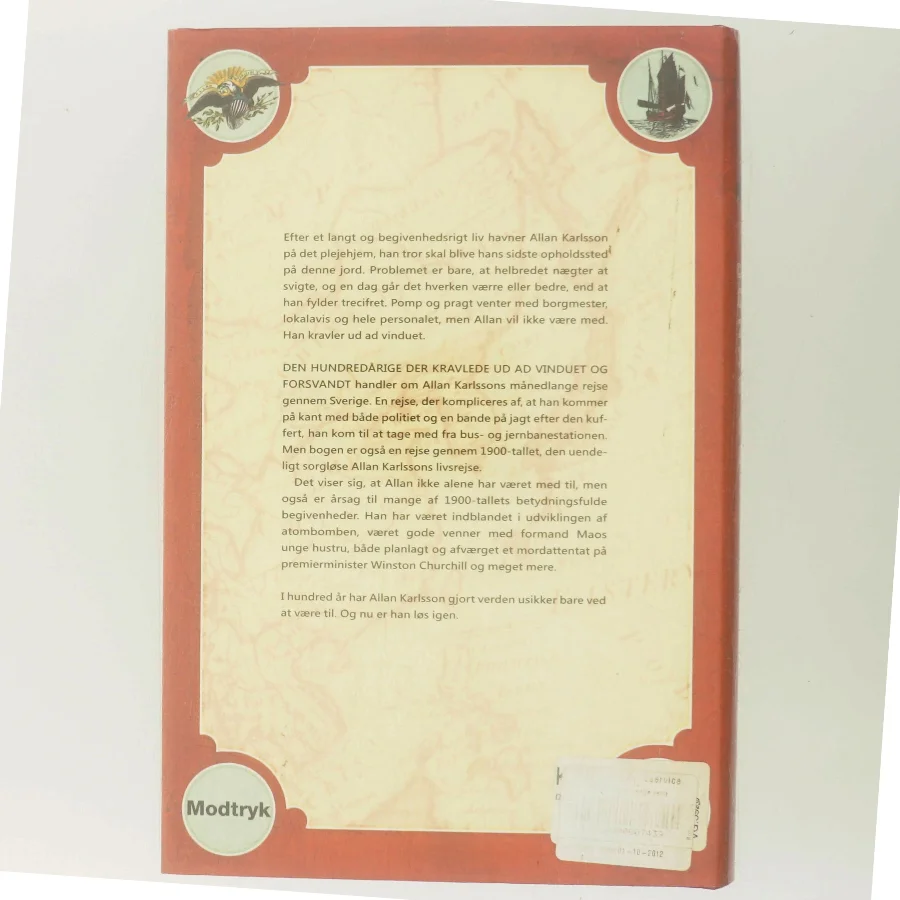 Den Hundredårige af Jonas Jonasson (Bog)