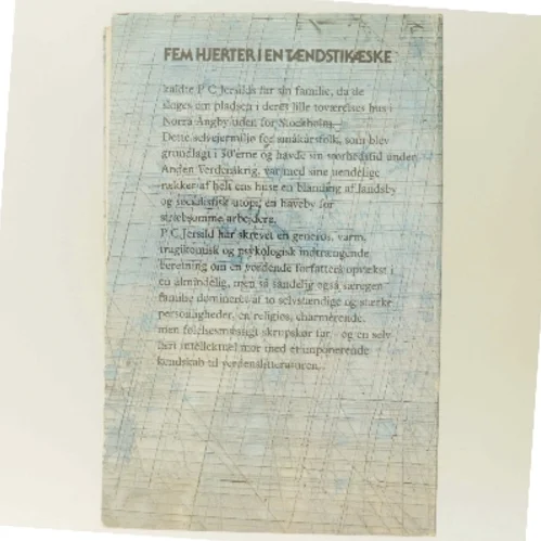 Fem hjerter i en tændstikæske af P.C. Jersild (Bog)