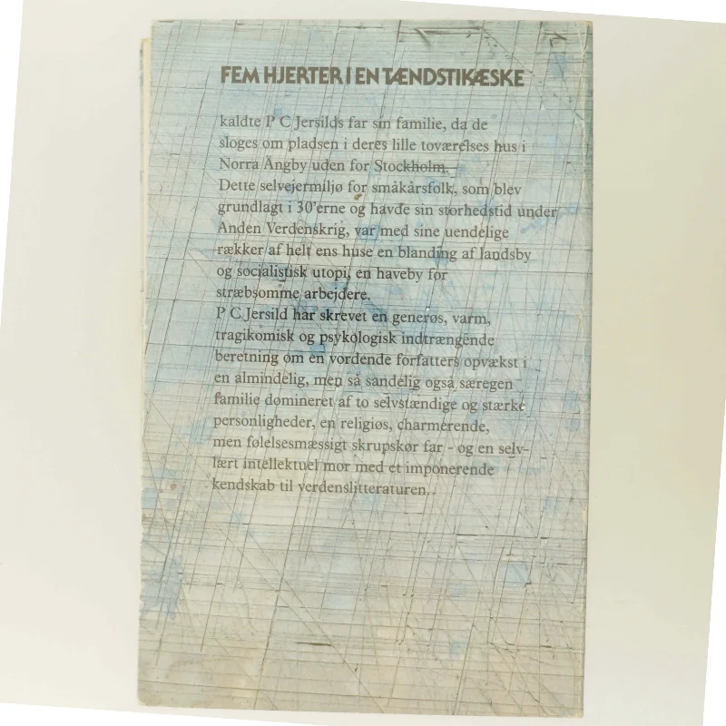 Fem hjerter i en tændstikæske af P.C. Jersild (Bog)