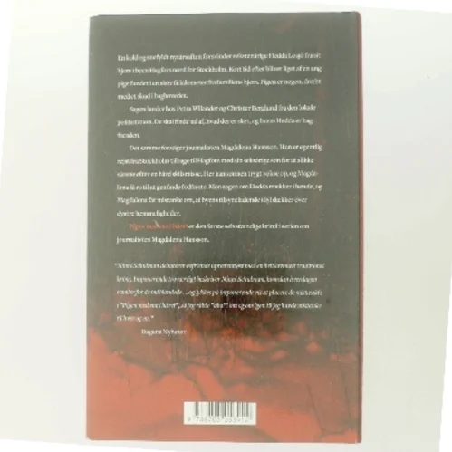 Pigen med sne i håret : kriminalroman af Ninni Schulman (Bog)