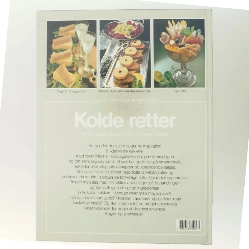 Kolde retter af Christian Teubner (Bog)