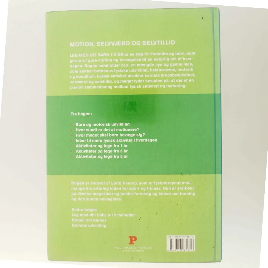 Leg med dit barn : 1-8 år af Lotte Paarup (Bog)