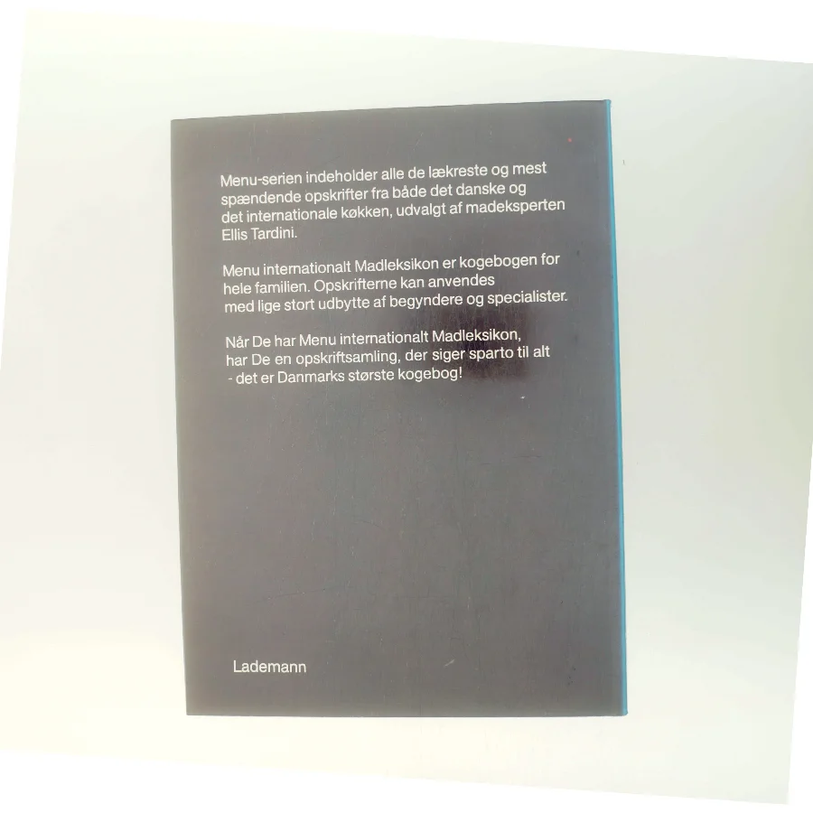 MENU Frugt af Ellis Tardini (Bog)