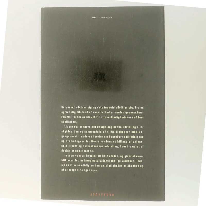 Verden Vokser af Tor Nørretranders (Bog)