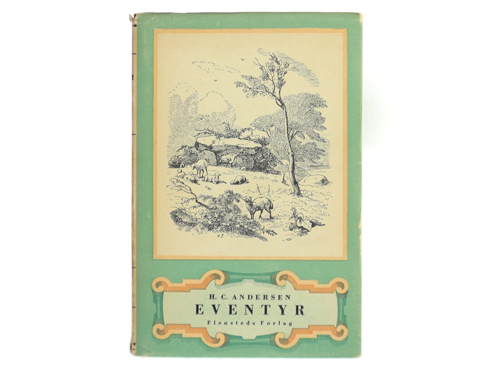 H.C. Andersen Eventyr bog fra Flensteds Forlag