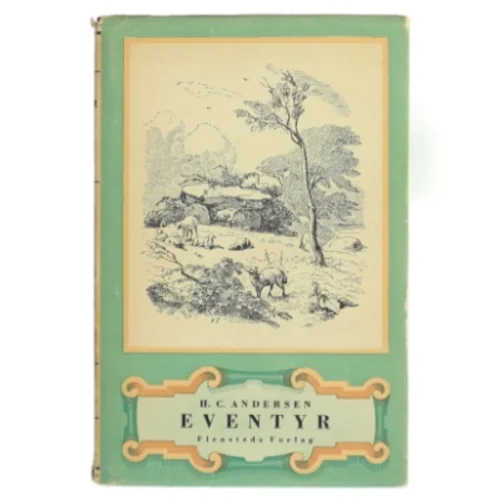 H.C. Andersen Eventyr bog fra Flensteds Forlag
