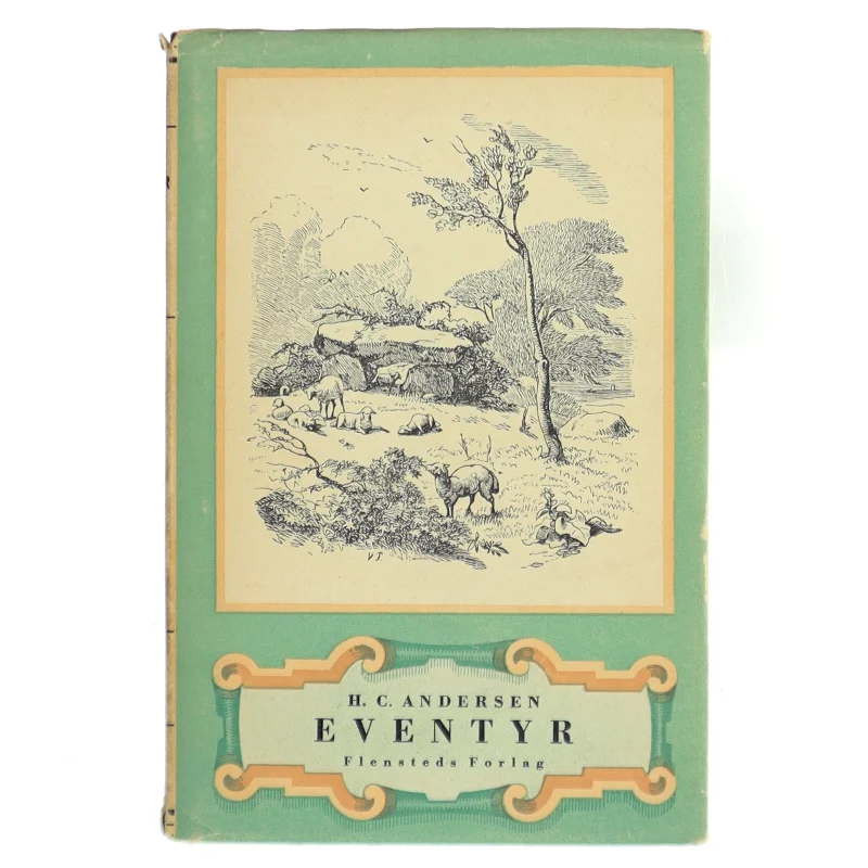H.C. Andersen Eventyr bog fra Flensteds Forlag