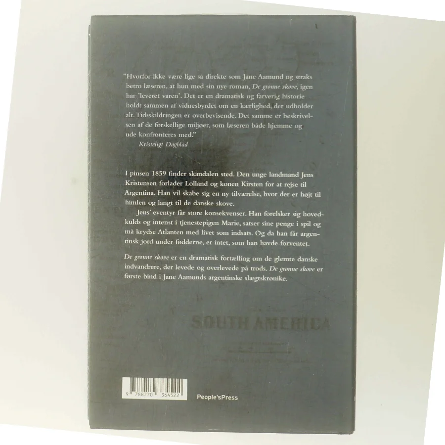 De grønne skove : roman af Jane Aamund (Bog)