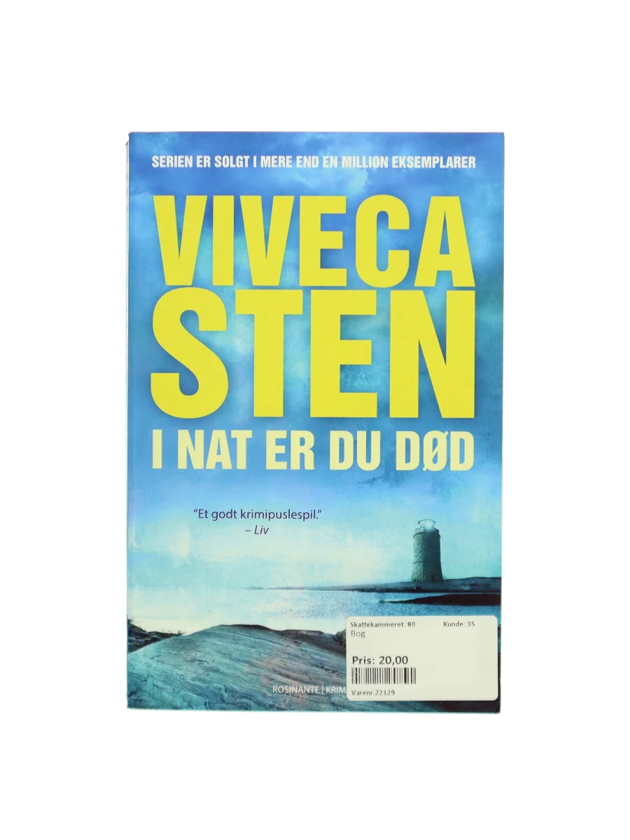 Forsiden af I nat er du død af Viveca Sten