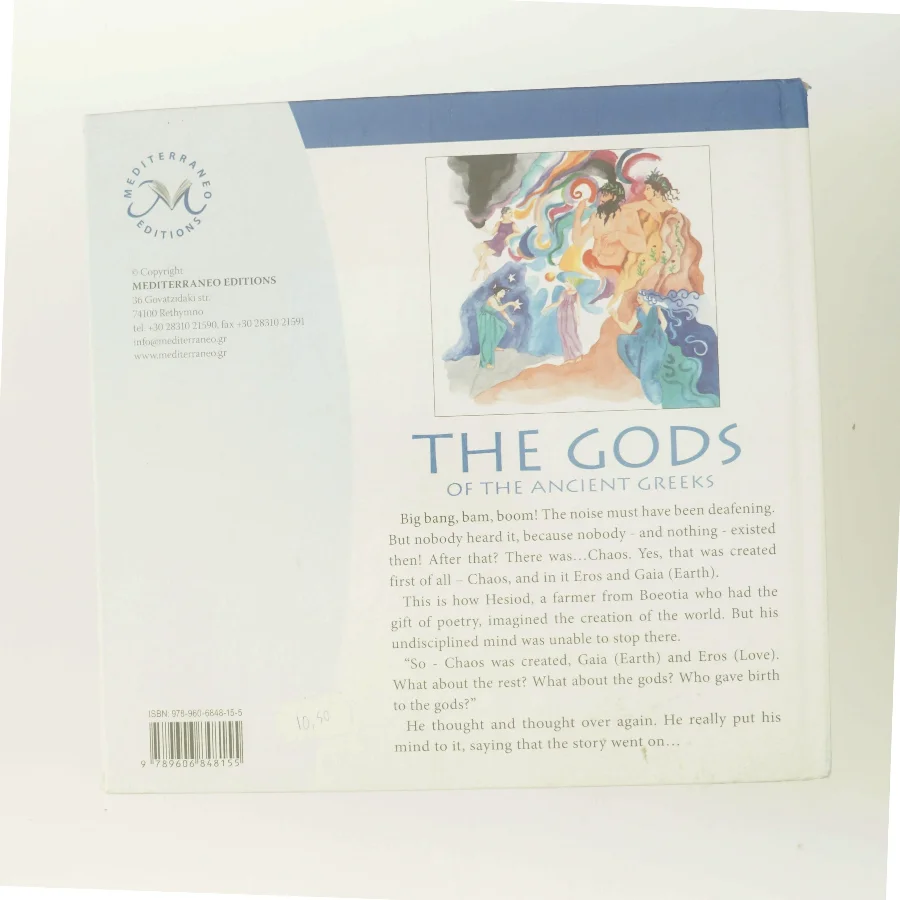 The Gods of Acient Greeks af Stella Kalogeraki (Bog)