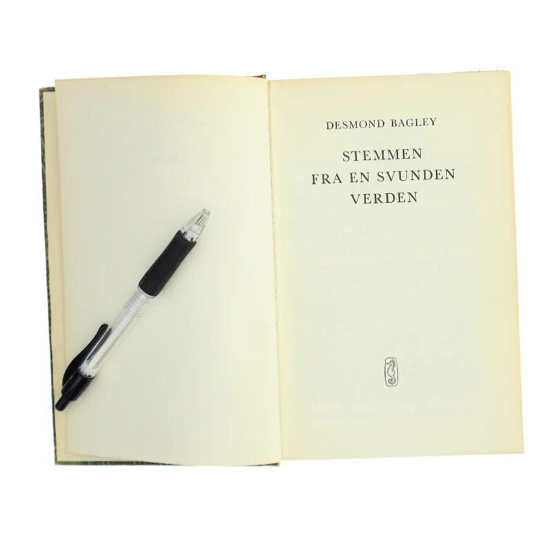 Stemmen fra en svunden verden af Desmond Bagley (Bog)