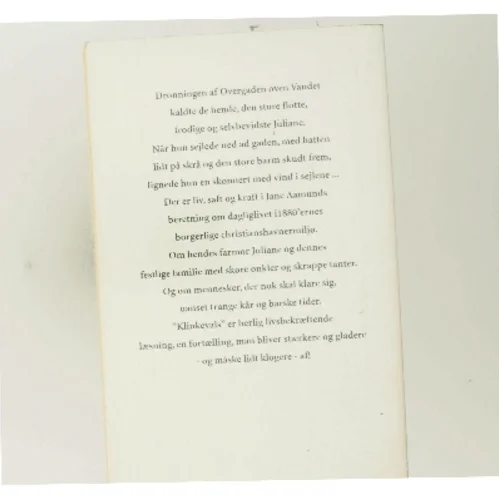 Klinkevals af Jane Aamund (Bog)