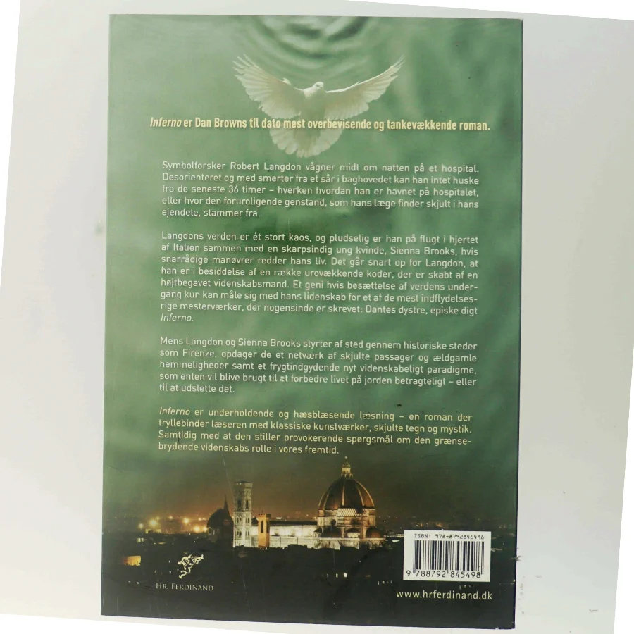 Inferno (Danish) af Brown, Dan (Bog)