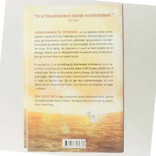 Den sidste akt : kriminalroman af Mari Jungstedt (Bog)