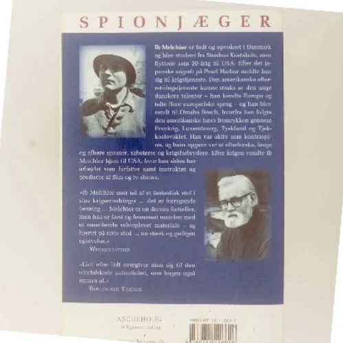 Spionjæger : en dansk kontraspions bedrifter i den amerikanske hær under 2. verdenskrig af Ib Melchior (Bog)
