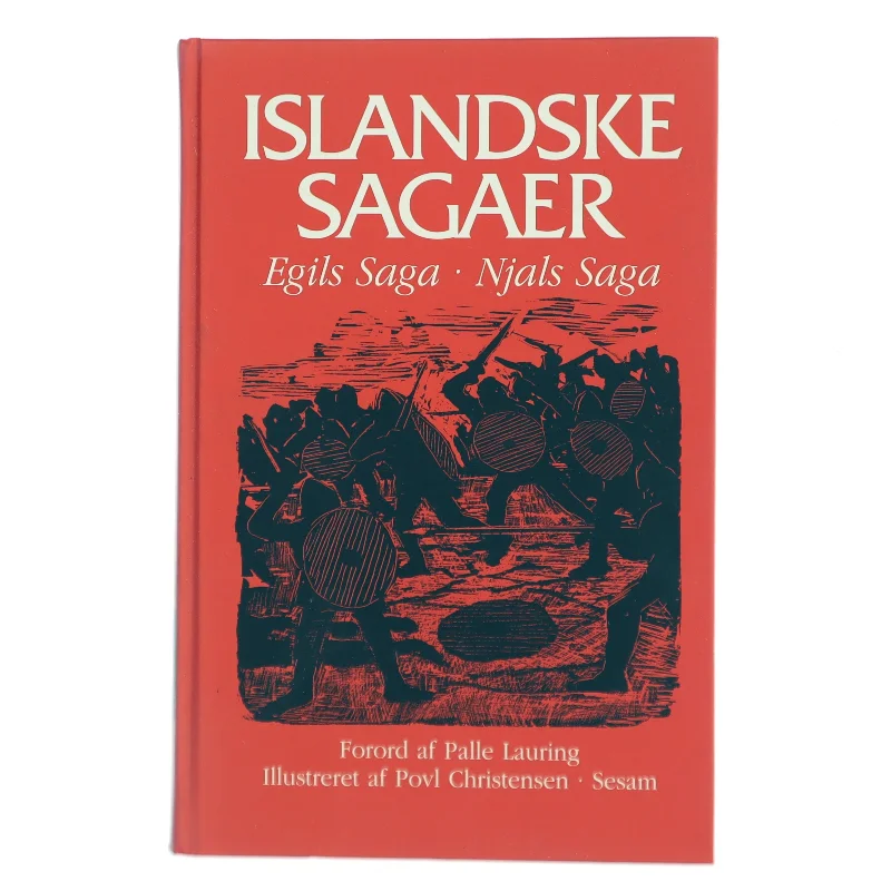 Islandske sagaer. Bind 1 (Ill. Povl Christensen) af Palle Lauring (Bog)