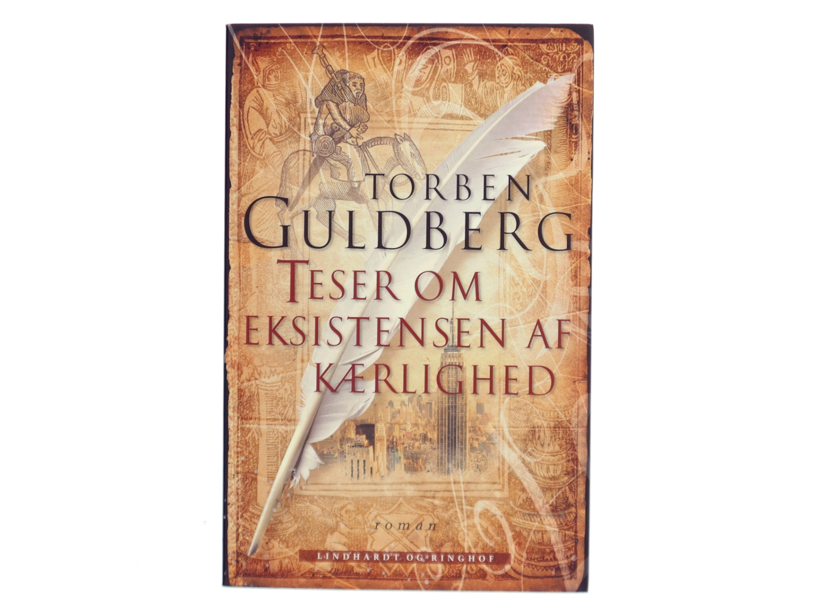 Teser om eksistensen af kærlighed : roman af Torben Guldberg (Bog)