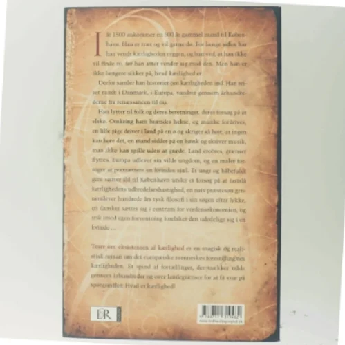 Teser om eksistensen af kærlighed : roman af Torben Guldberg (Bog)