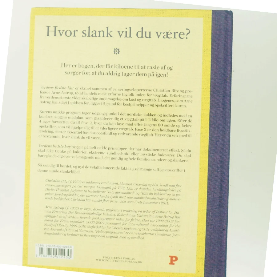 Verdens bedste kur : vægttab der holder af Christian Bitz (Bog)