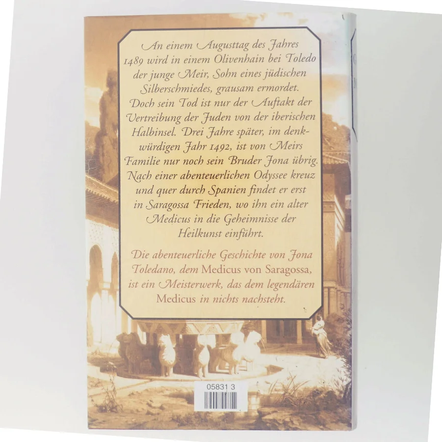 Der Medicus von Saragossa af Noah Gordon (Bog)