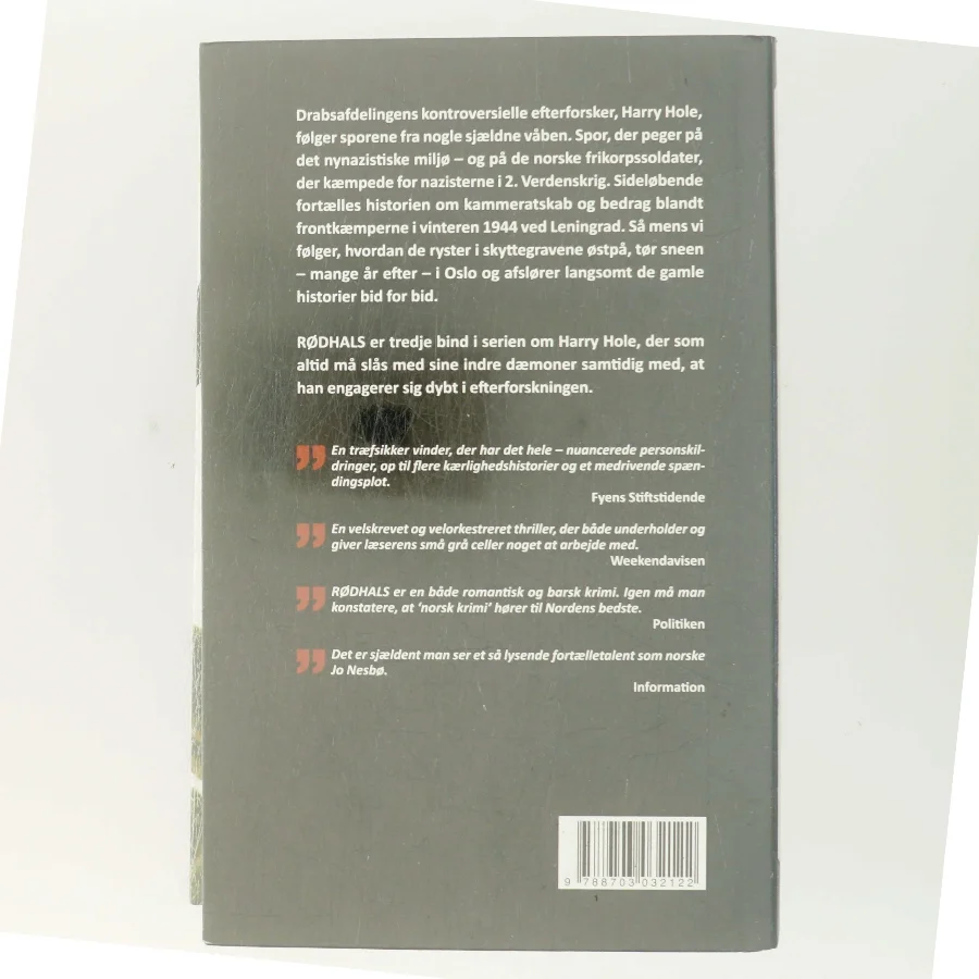 Rødhals af Jo Nesbø (Bog)