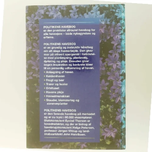 Politikens Havebog af Eyvind Thorsen (Bog)