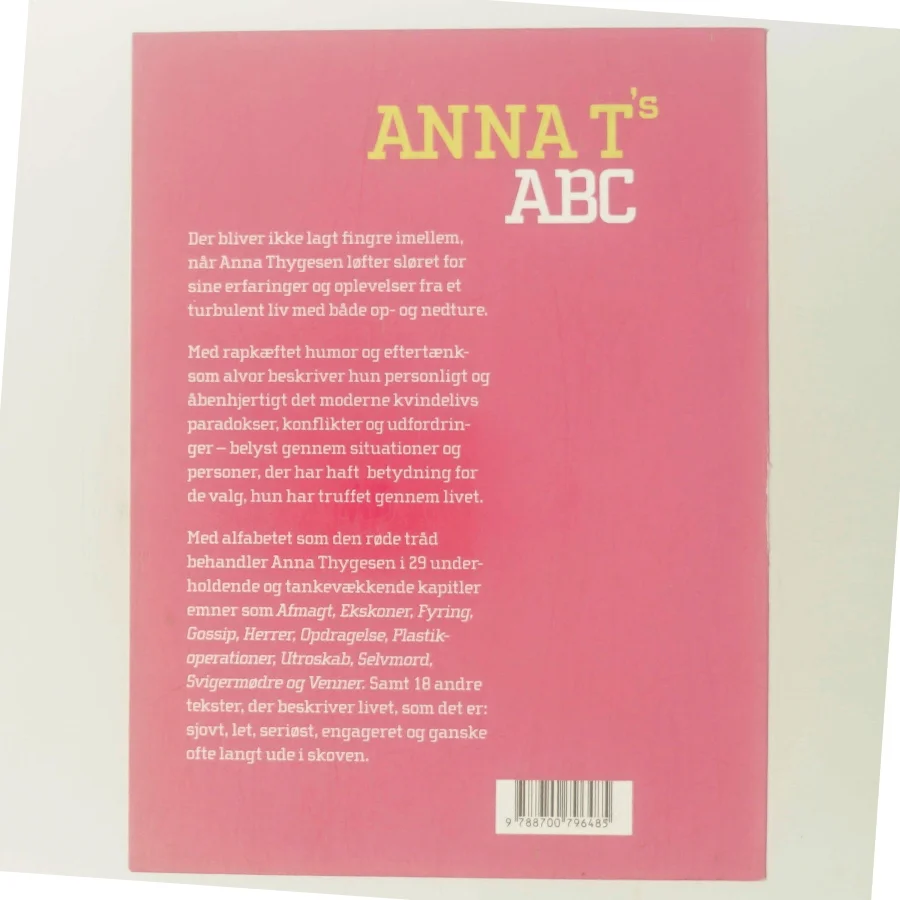 Anna T's ABC af Anna Thygesen (Bog)