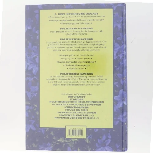 Politikens havebog af John Henriksen (f. 1945) (Bog)