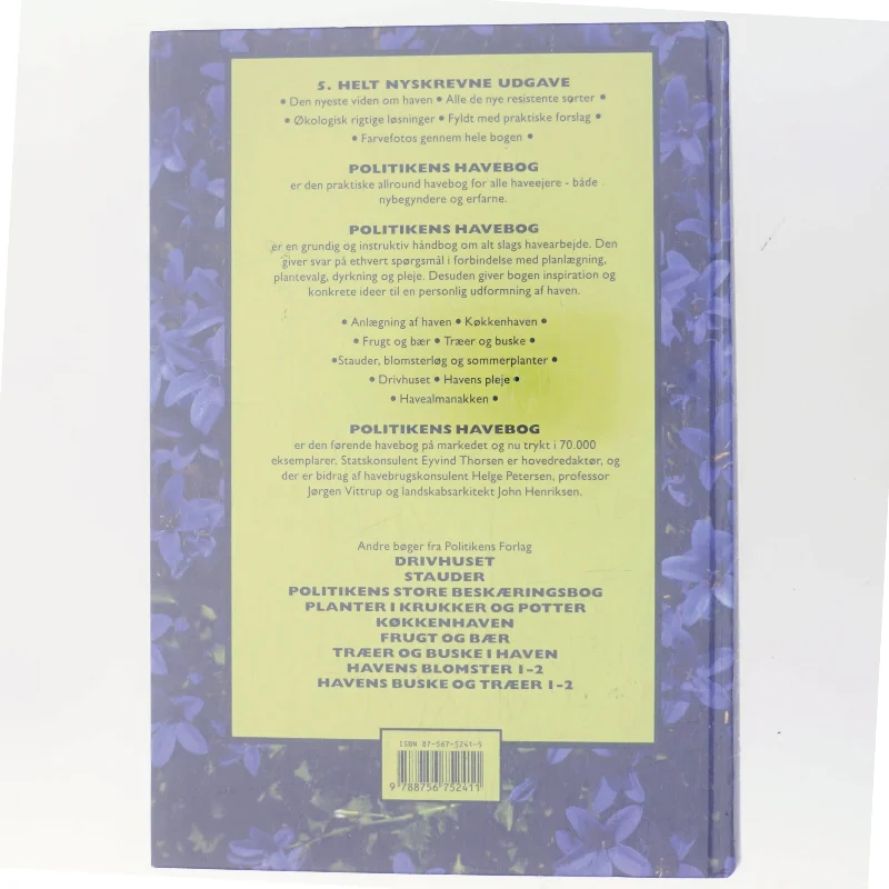 Politikens havebog af John Henriksen (f. 1945) (Bog)