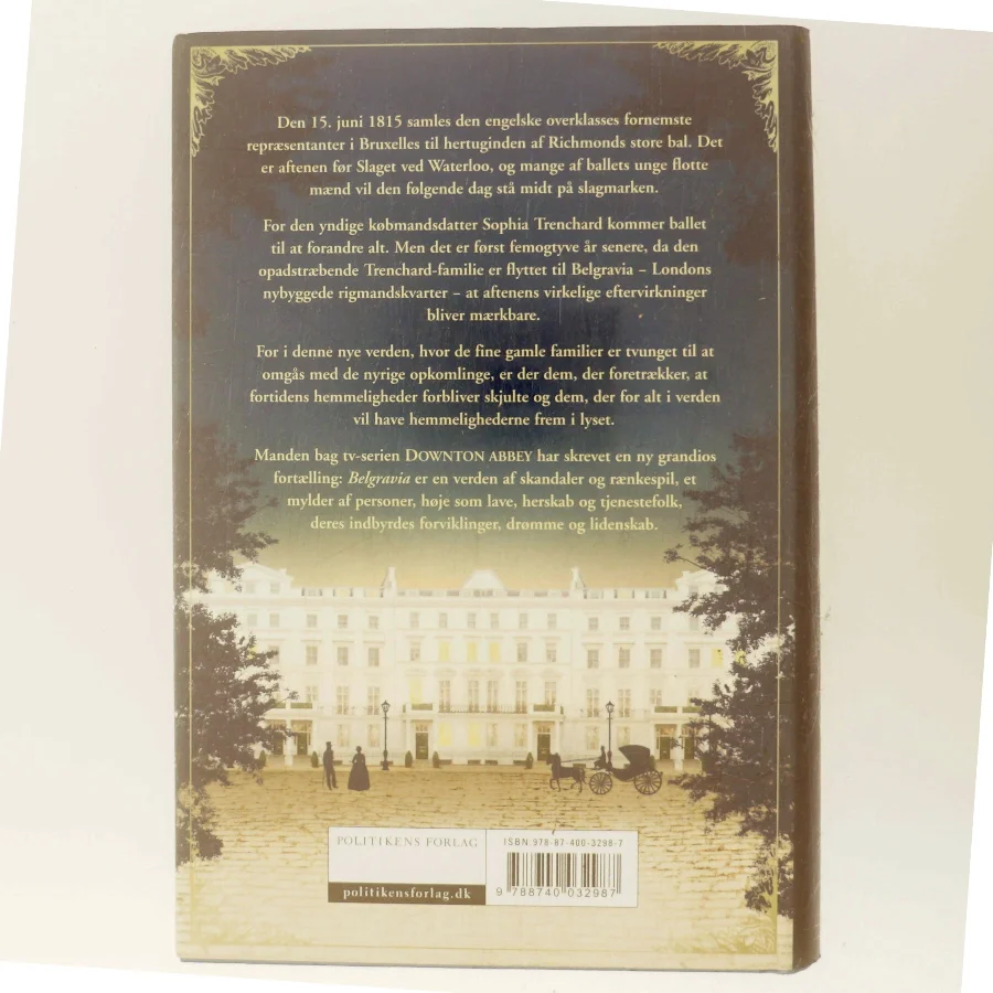 Belgravia af Julian Fellowes (Bog)