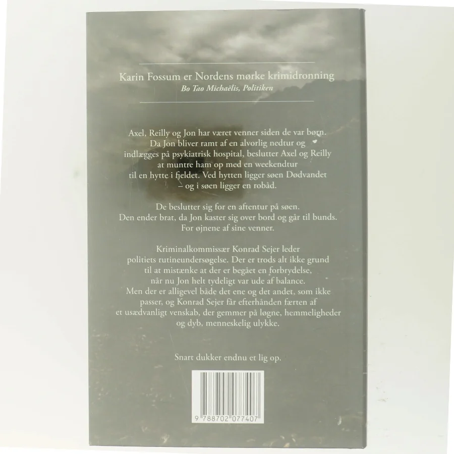 Den onde vilje : kriminalroman af Karin Fossum (Bog)