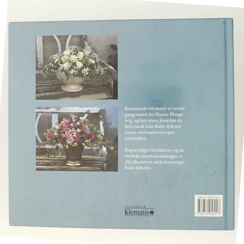 Romantiske blomster af Hanne Ploug (Bog)