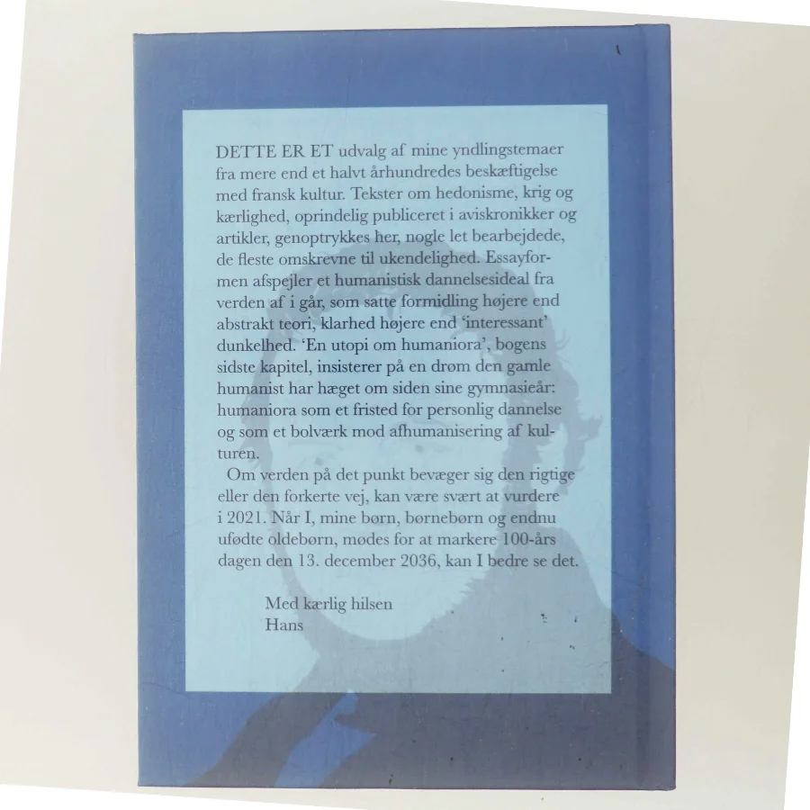 Et humanistliv af Hans Boll-Johansen (Bog)